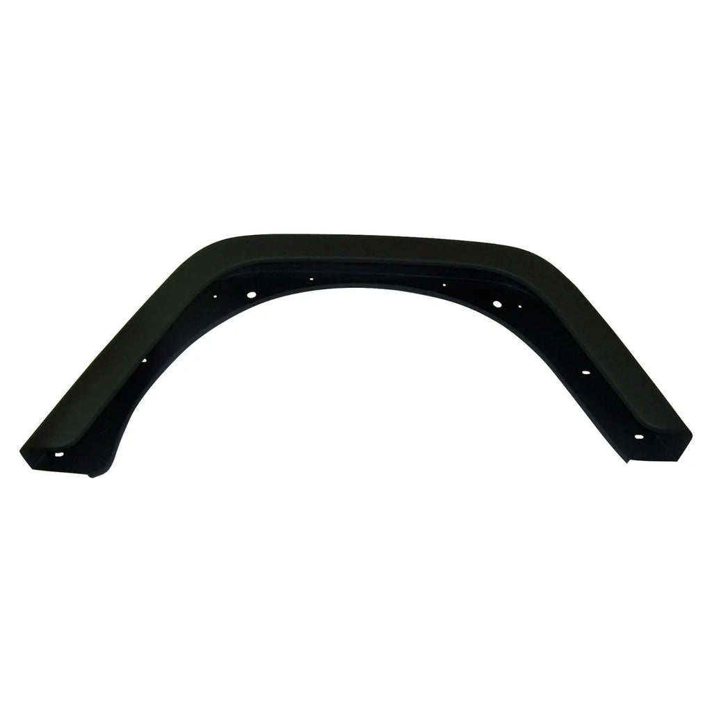 Crown Automotive Jeep Replacement Fender Flare, Left Rear, Black Textured, w/o Sahara or Rubicon Package 55175727
