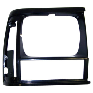 Crown Automotive Jeep Replacement Flat Black Right Headlight Bezel for 91/96 XJ Cherokee & 91/92 MJ Comanche 55054930
