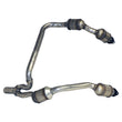 Load image into Gallery viewer, Crown Automotive Jeep Replacement Front Exhaust Pipe w/ 4 Catalytic Converters for 07-09 JK Wrangler w/ 3.8L Eng. 52059930AH