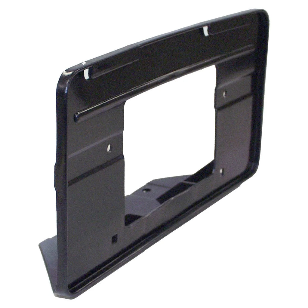 Crown Automotive Jeep Replacement Front License Plate Bracket for XJ Cherokee, Black 52003479
