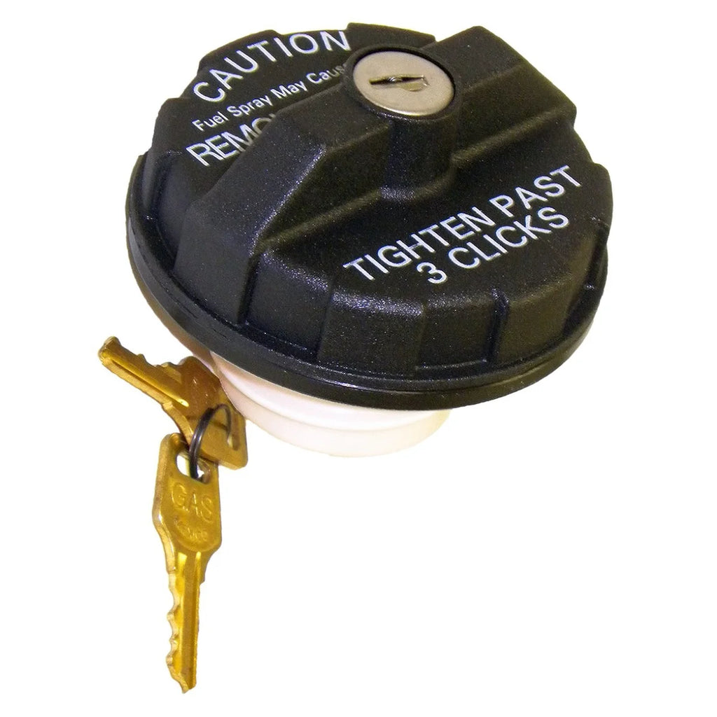 Crown Automotive Jeep Replacement Fuel Cap, Black, Locking 82400041 - Main Product View