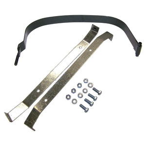 Crown Automotive Jeep Replacement Fuel Tank Strap Kit for 76-86 Jeep CJs, & 87-90 YJ Wrangler w/ 15 Gallon Tank 5356651K