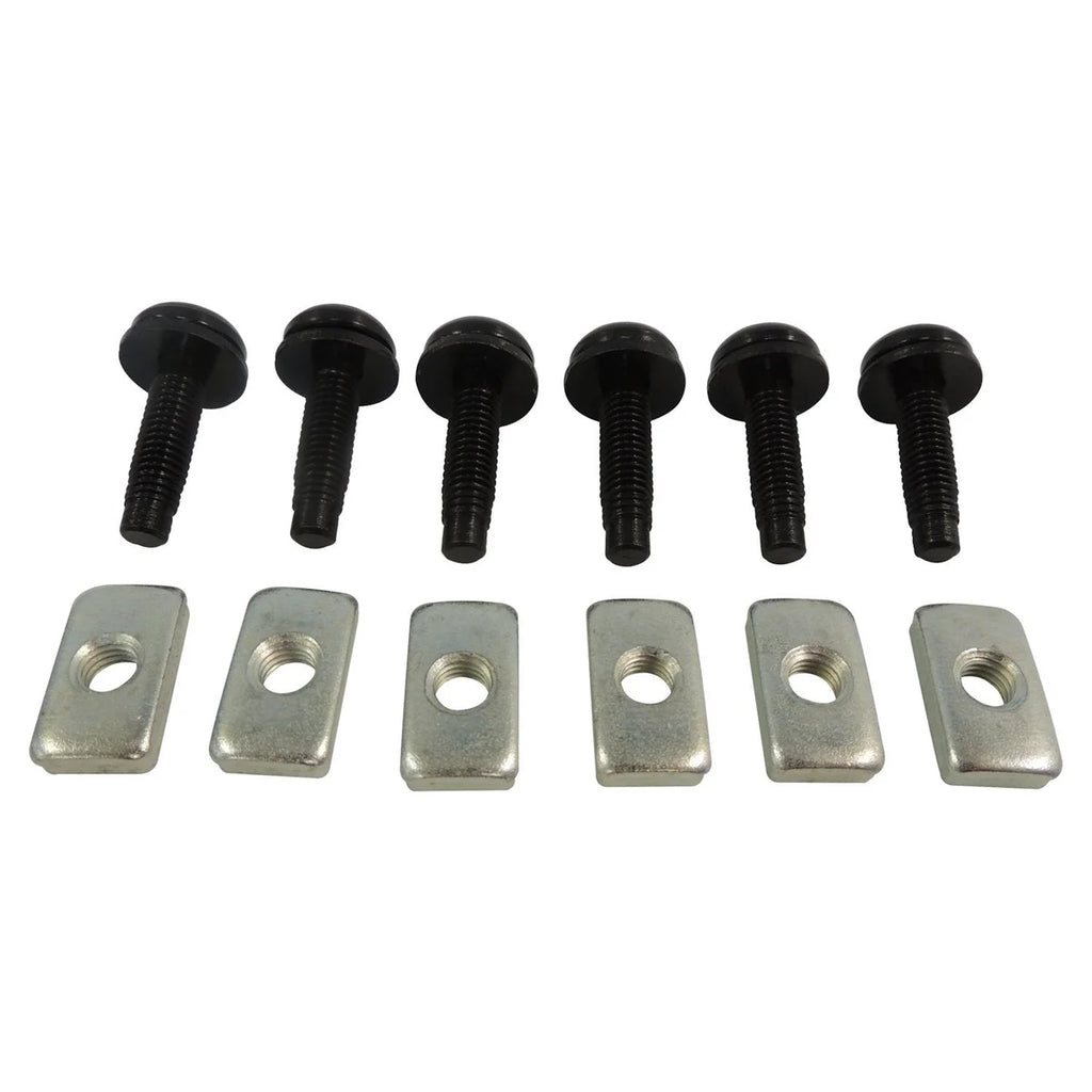 Crown Automotive Jeep Replacement Hard Top Hardware Kit for Jeep TJ Wrangler w/ Unlimited Package 6506825K6