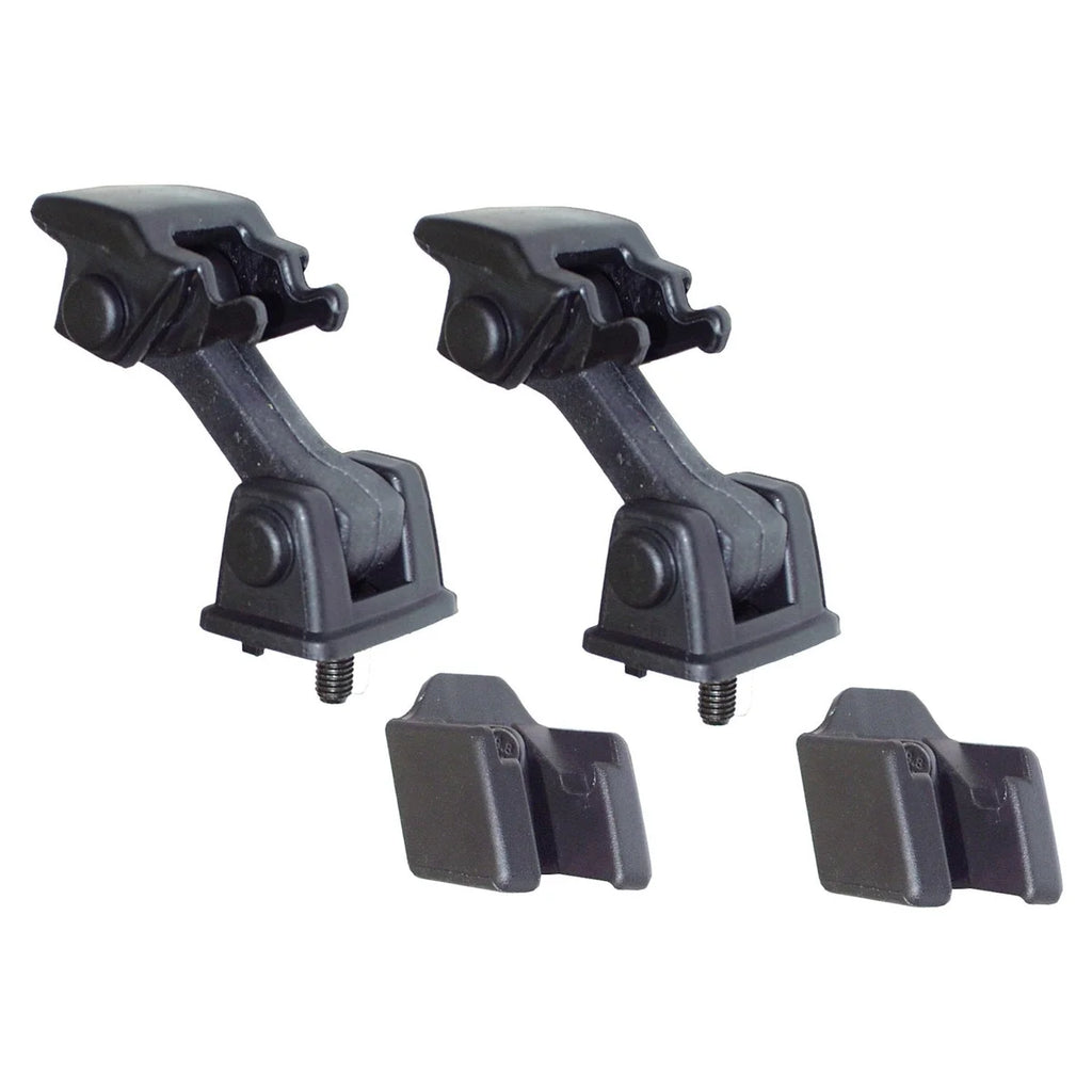Crown Automotive Jeep Replacement Hood Catch Kit, Left & Right, Black 55176636K2