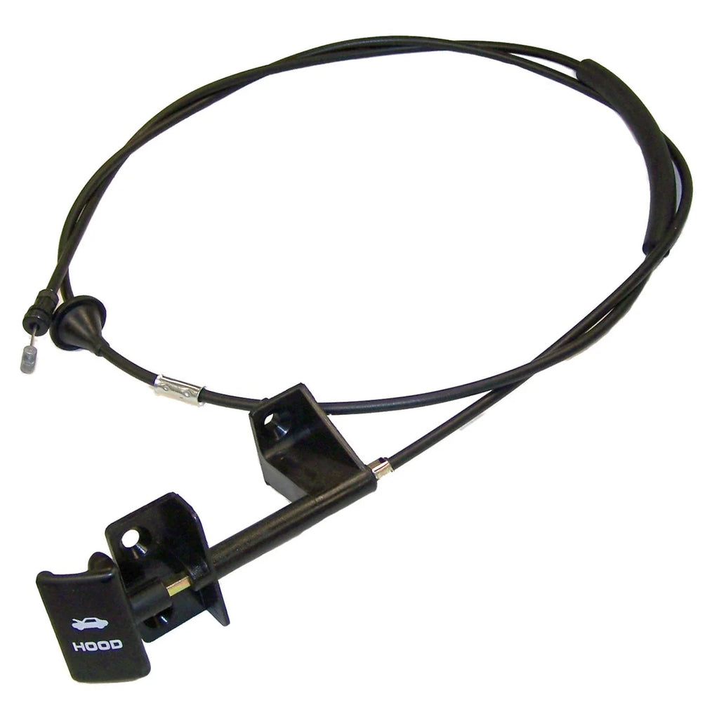 Crown Automotive Jeep Replacement Hood Release Cable for 1997-2001 XJ Cherokee w/ LHD 55235483AD