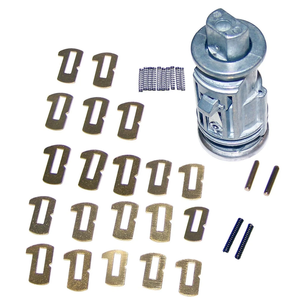 Crown Automotive Jeep Replacement Ignition Lock Cylinder Repair Kit for Numerous Jeep, Dodge, Chrysler & Plymouth 5003843AB