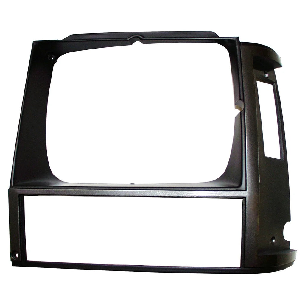 Crown Automotive Jeep Replacement Left Gray Headlight Bezel for 84/90 XJ Cherokee & 86/90 MJ Comanche 55000683