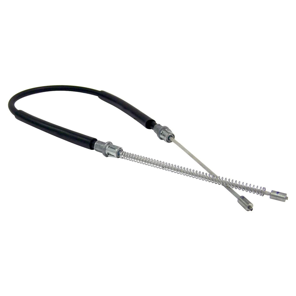 Crown Automotive Jeep Replacement Left Rear Parking Brake Cable for 1991 to 1995 YJ Wrangler; 39-1/2" Long 52007523