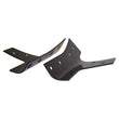Load image into Gallery viewer, Crown Automotive Jeep Replacement Left and Right Windshield Reinforcement Brackets; Black Primed Finish 55395578K