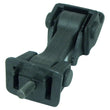 Load image into Gallery viewer, Crown Automotive Jeep Replacement Left or Right Black Hood Catch for 1997-2006 TJ Wrangler; Bracket Not Included 55176636AD
