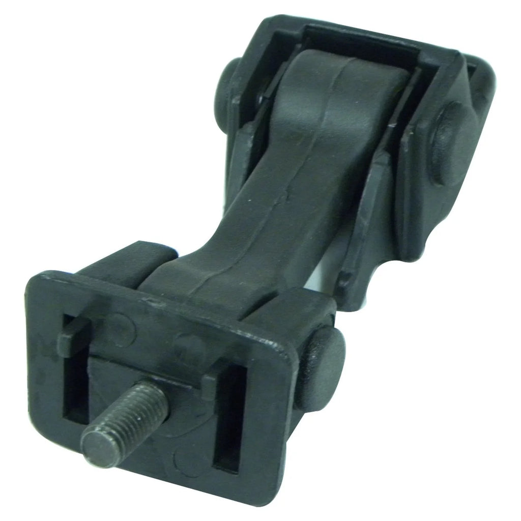 Crown Automotive Jeep Replacement Left or Right Black Hood Catch for 1997-2006 TJ Wrangler; Bracket Not Included 55176636AD