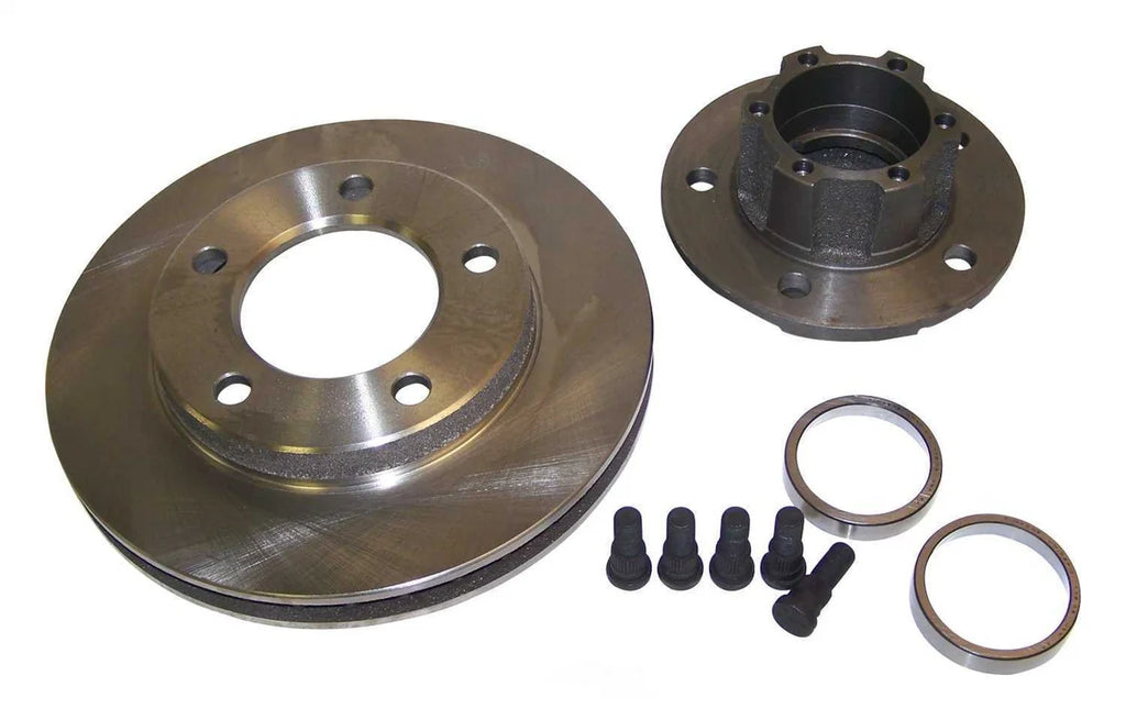 Crown Automotive Jeep Replacement Left or Right Hub & Rotor Assembly J5356183 fits 1974 International Scout II / 1976 Jeep...