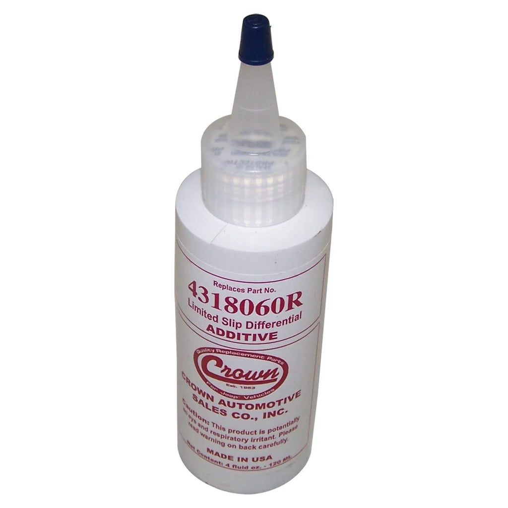 Crown Automotive Jeep Replacement Limited Slip Additive, 4-Ounce Bottle 4318060AB fits 1945-2014 2018 Chrysler / Dodge / J...