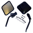 Load image into Gallery viewer, Crown Automotive Jeep Replacement Mirror Kit, Left &amp; Right, Gloss Black 5462736K