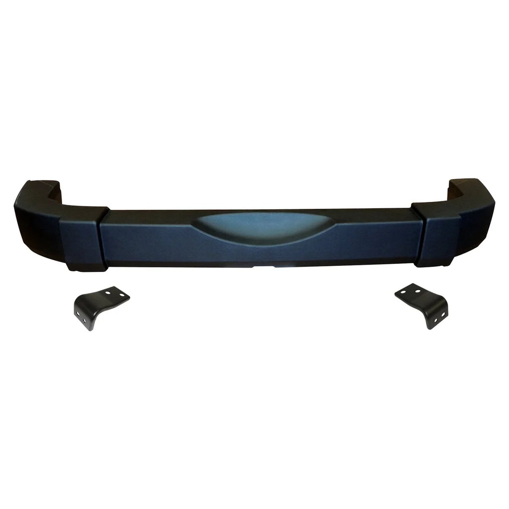 Crown Automotive Jeep Replacement Rear Bumper Kit for 07-18 Jeep JK Wrangler: Incl. Plastic Bumper and Brackets 1BD22RXFADK