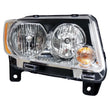 Load image into Gallery viewer, Crown Automotive Jeep Replacement Right Halogen Headlight Assembly for 11-13 Jeep WK Grand Cherokee; Incl. Bulbs 55079378AE