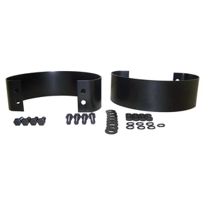 Crown Automotive Jeep Replacement Set of 2 Black Bumperettes for 87/95 Jeep YJ Wrangler & 76/86 Jeep CJ-5, 7, 8 5355457K