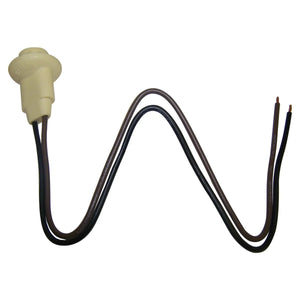 Crown Automotive Jeep Replacement Side Marker Light Socket & Wiring for 72-01 CJ-5, CJ-6, CJ-7, CJ-8, XJ, MJ, YJ J5455853