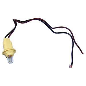 Crown Automotive Jeep Replacement Side Marker Socket, Left or Right, w/ Clear Bulb 5455853K
