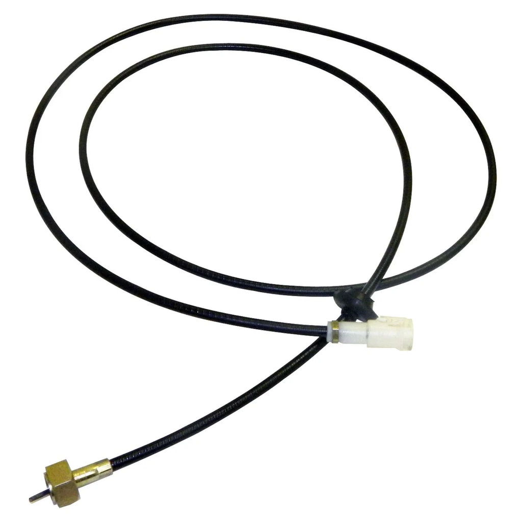 Crown Automotive Jeep Replacement Speedometer Cable for 1987 to 1990 YJ Wrangler, w/o Cruise Control; 97" Length 53005084