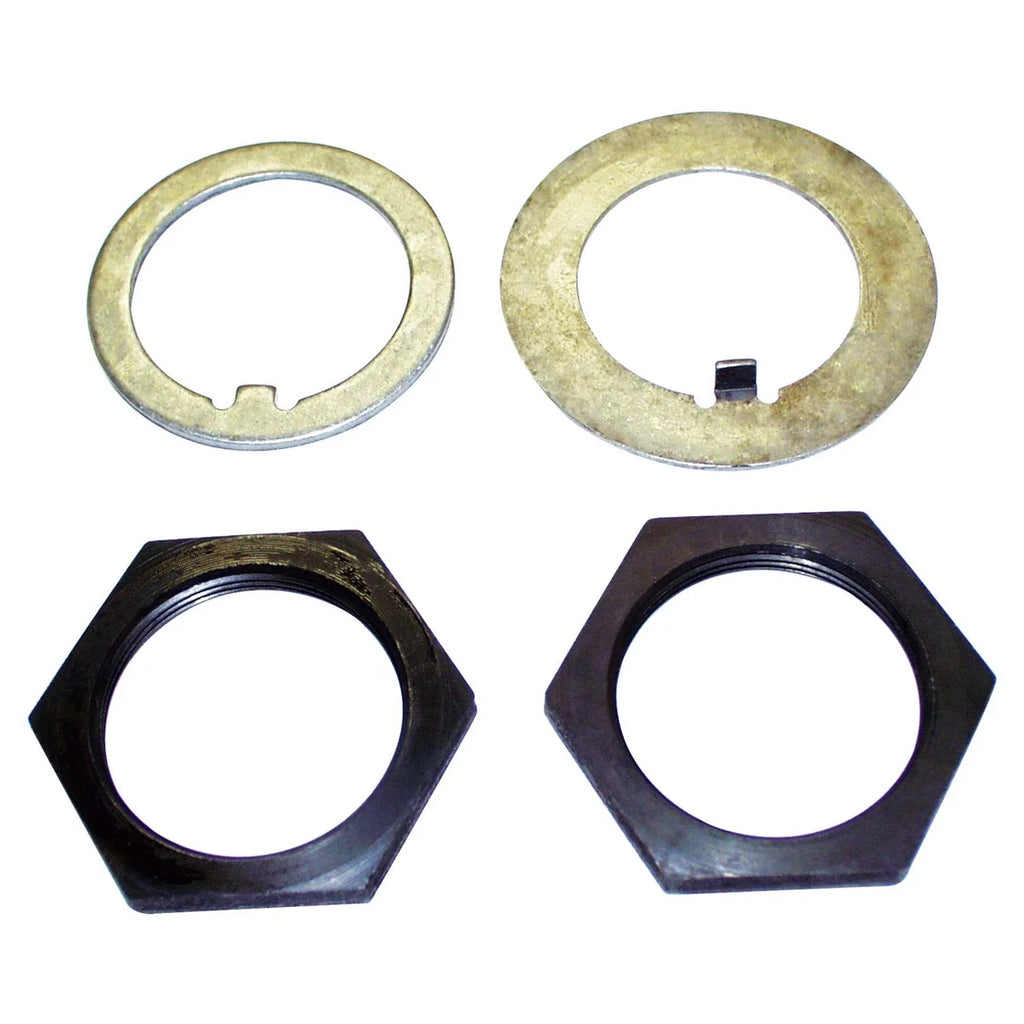 Crown Automotive Jeep Replacement Spindle Nut Kit, Left or Right, Inner & Outer A867K