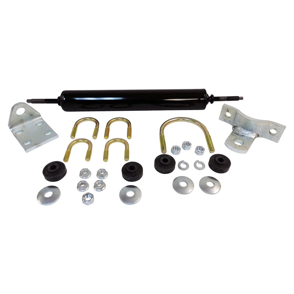 Crown Automotive Jeep Replacement Steering Stabilizer for 1972-1986 CJ-5, CJ-6, CJ-7, CJ-8; Incls. Hardware - Main Product...