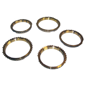 Crown Automotive Jeep Replacement Synchronizer Blocking Ring Set for 92-99 Jeep YJ, TJ, Wranglers w/ AX15 Trans. SRKAX15L - Main Product Vi...