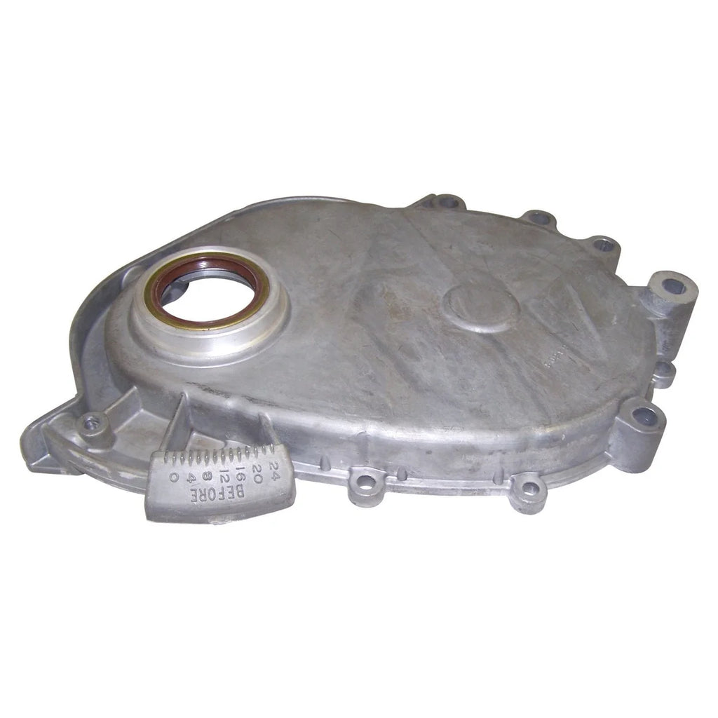 Crown Automotive Jeep Replacement Timing Cover, Unpainted, Metal, Rubber 53020222