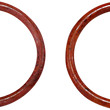 Load image into Gallery viewer, Crush Ring Exhaust Port Gasket James Gasket 65324-83-CG-2 - Main Product View