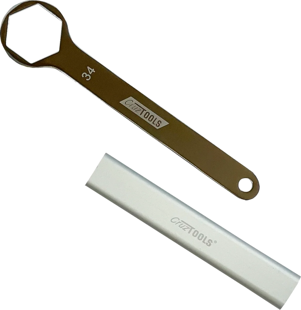 Cruztools Axle Wrench w/Extension Handle - BMW AW34X - Main Product View