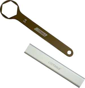 Cruztools Axle Wrench w/Extension Handle - BMW AW34X - Main Product View