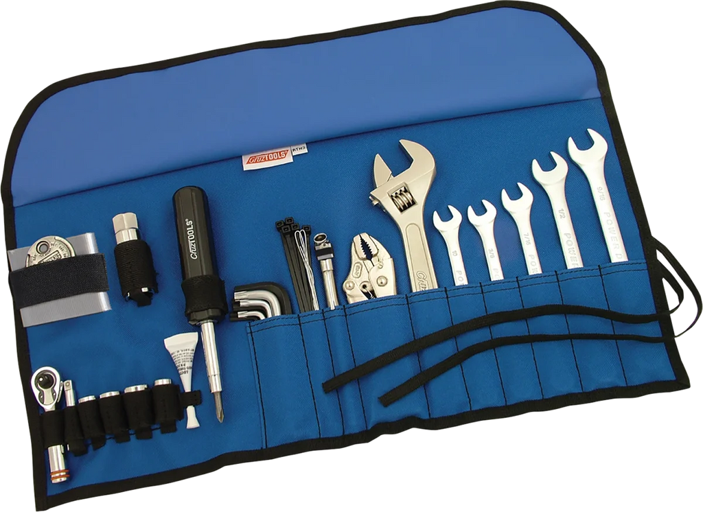 Cruztools Tool Kit - Roll-Up - Combination - Harley Davidson RTH3 - Main Product View