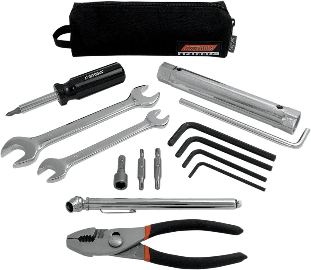 Cruztools Tool Kit - Ultra-Compact - Zipper Pouch - Japanese Motorcycle/ATV/Snow SKJAS - Main Product View