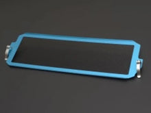 Load image into Gallery viewer, Cusco 08-17 Impreza (GR/GV/VA) Turbo Intercooler Protection Grill Kit Blue w/Blk Mesh