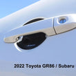 Load image into Gallery viewer, Cusco 2022+ Toyota GR86 / Subaru BRZ Door Handle Protector - Side View