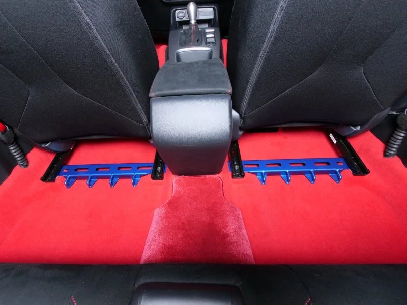 Cusco 2023+ Honda Civic Type R (FL5) Power Brace w Seat Rail/Floor & Safety Harness Belt Hook - 2 - Side View