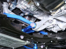 Load image into Gallery viewer, Cusco Engine Pitching Stopper w/ HD Rubber Bushing Steel Construction Blue 2023+ Toyota GR Corolla - Side View