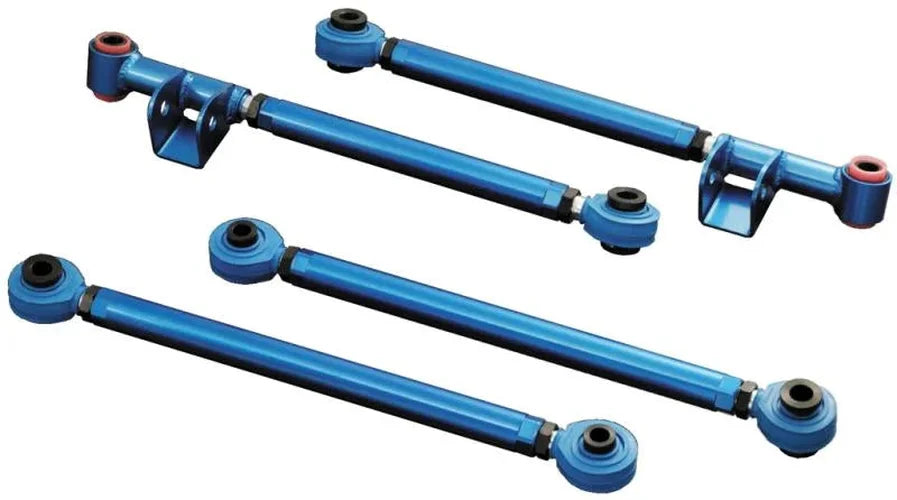 Cusco Lateral link Kit-Rear Front Side adj. Pillowball ends WRX GD - Side View