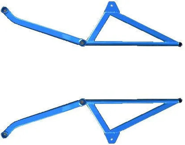 Cusco Power Brace Rear MEMBER Side fits 2008-2014 Subaru Impreza GRB / GH8 / GVB / Legacy BR9 / BM9 - Side View