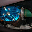 Load image into Gallery viewer, Cusco Rear Differential Cover Blue Increased Capacity Subaru Impreza WRX STi (R180 End)