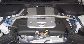 Cusco Strut Bar F-OS CKV36 NJ50 G37 coupe G35 sedan / Infiniti Q60 - Main Product View