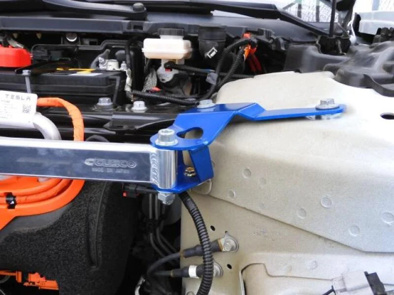 Cusco Strut Bar OS Front for 17-24 Tesla Model 3 (3L13/3L23) - Side View