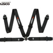 Load image into Gallery viewer, Cusco Universal 4 Point 3in Shoulder 3in Lap w/ Eyebolts (7/16-20UNF Thread) Racing Harness - Black
