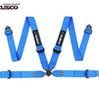 Load image into Gallery viewer, Cusco Universal 4 Point 3in Width Racing Harnesses - Blue