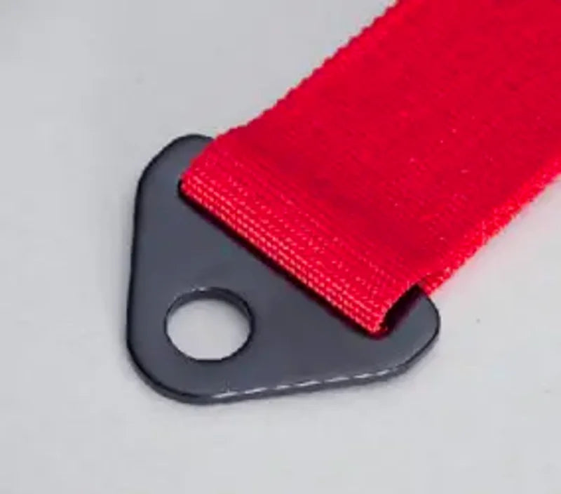 Cusco Universal Tow Strap - Red - Side View