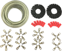 Load image into Gallery viewer, Custom Battery Cable Kit - Harley Davidson - Clear DragSpecialties E25-0092CK - Main Product View