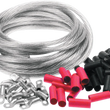 Load image into Gallery viewer, Custom Battery Cable Kit - Harley Davidson - Clear DragSpecialties E25-0092CK - Side View