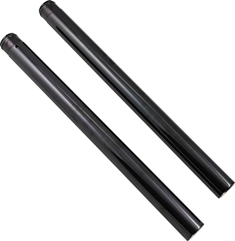 Custom Cycle Black Diamond-Like Fork Tubes - 41 mm - 20.25" Length T2000DL - Main Product View