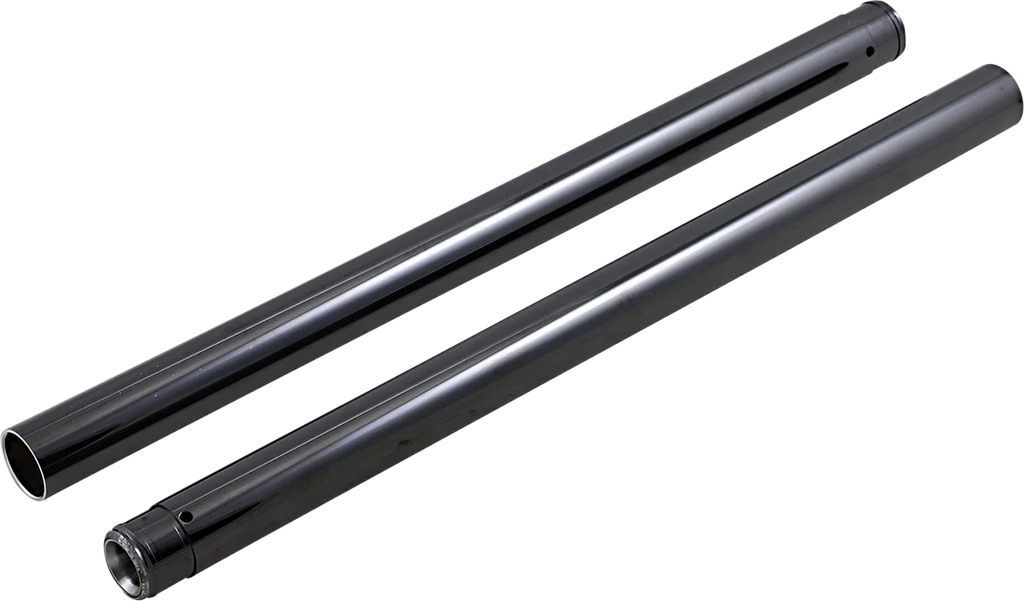 Custom Cycle Black Diamond-Like Fork Tubes - 41 mm - 24.25" Length T2002DL - Main Product View