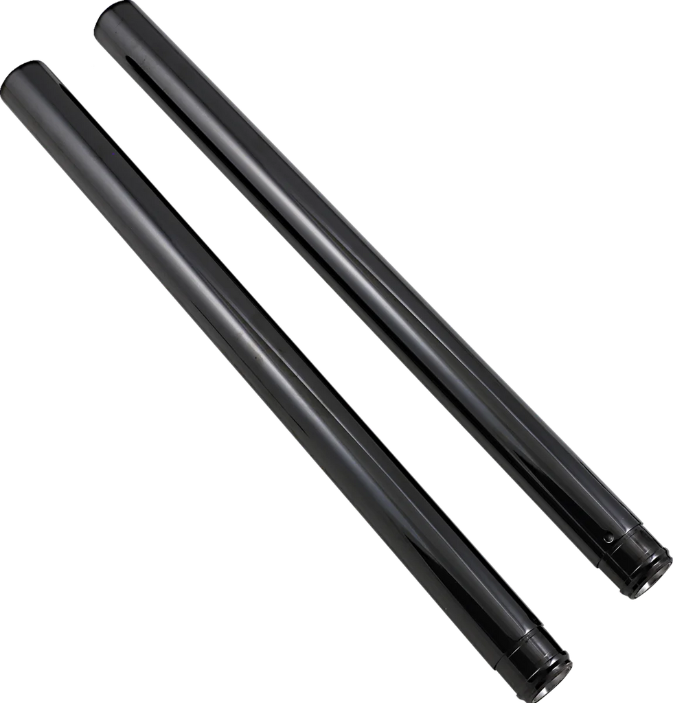 Custom Cycle Black Diamond-Like Fork Tubes - 49 mm - 24.50" Length 710042 - Main Product View